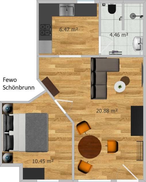 Pension & Ferienwohnung Oberhof 810 M エクステリア 写真