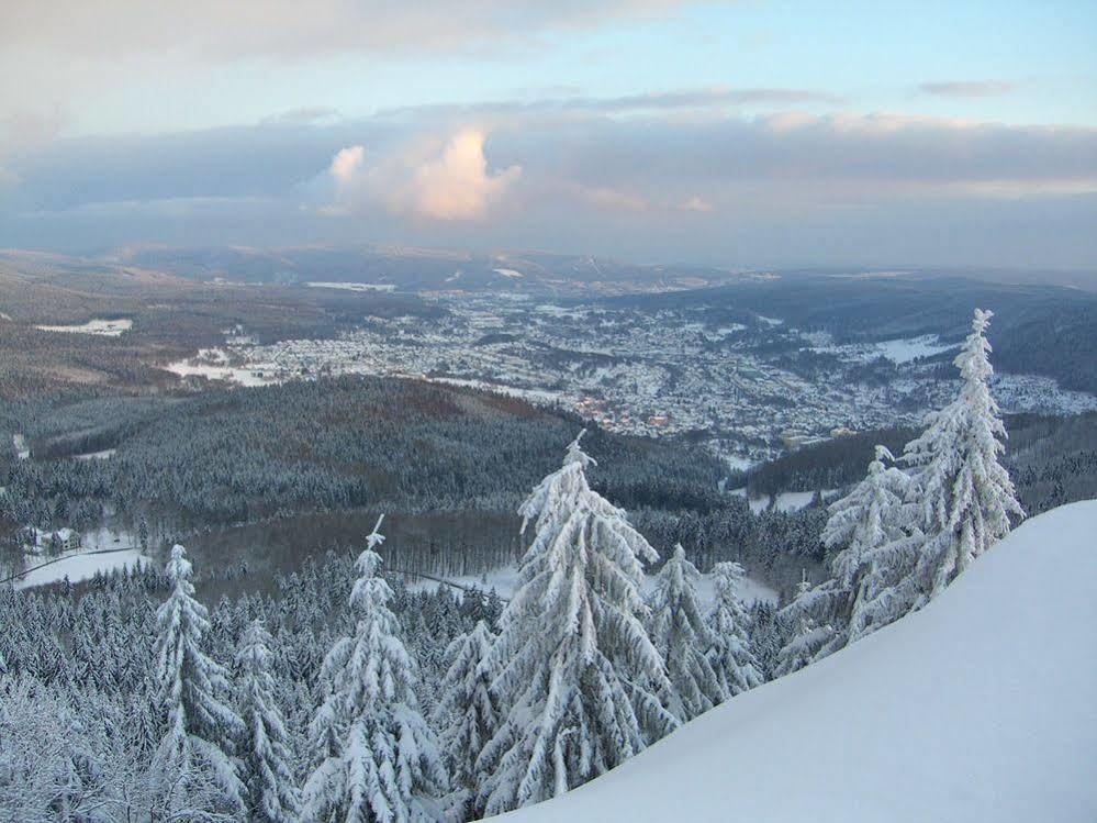Pension & Ferienwohnung Oberhof 810 M エクステリア 写真